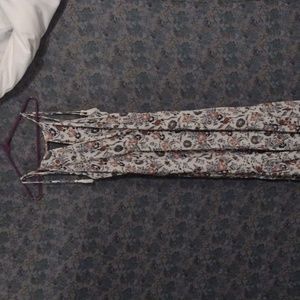 American Eagle floral maxi dress, size L